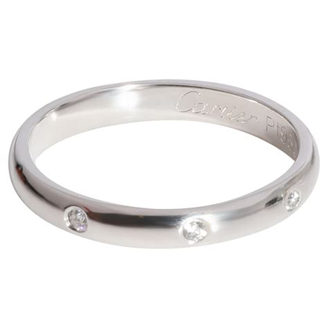 cartier wedding love band|950 platinum wedding band.